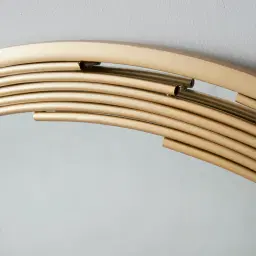 Jubilee Gold Round Mirror