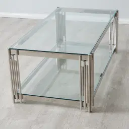 Lindsay Silver Coffee Table