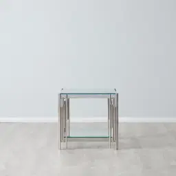 Lindsay Silver Side Table