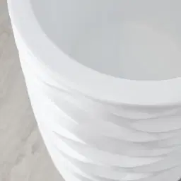 Dunes Tactile White Vase
