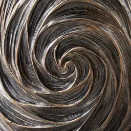 Whirlwind Antique Gold Vase