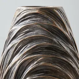 Whirlwind Antique Gold Vase