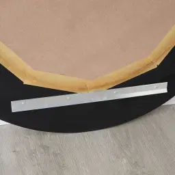 Alison Silver Round Mirror