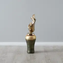 Ruffled Leaf Bottle - Small