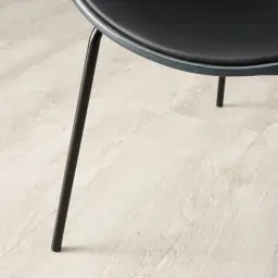 Decker Black Vegan Leather Dining Chair