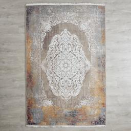 Bronze Damask Floor Rug Z1011w4 