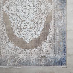 Steel Damask Floor Rug Z1011W5 
