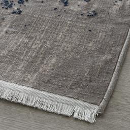 Slate Damask Floor Rug Z1315W5 
