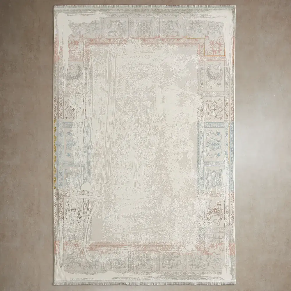 Fleur de lis Floor Rug - Medium 200cm x 300cm