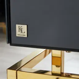 Luella Black Console Table