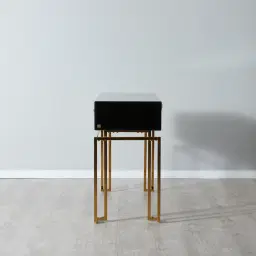 Luella Black Console Table