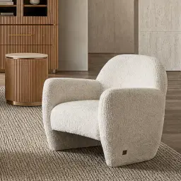 Alfie Cream Boucle Chair