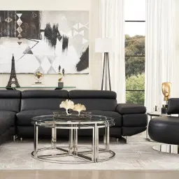 Raquelle II Coffee Table - Silver