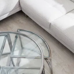 Raquelle II Coffee Table - Silver