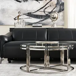 Raquelle II Coffee Table - Silver