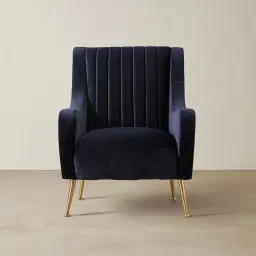 Roosevelt Midnight Blue Occasional Chair