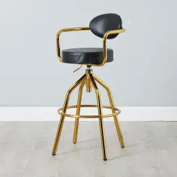 Riva Black Bar Stool
