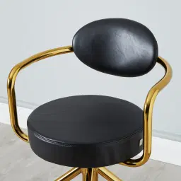 Riva Black Bar Stool