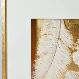 White Quills Shadow Box 