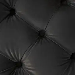 Kelly Charcoal Velvet Ottoman