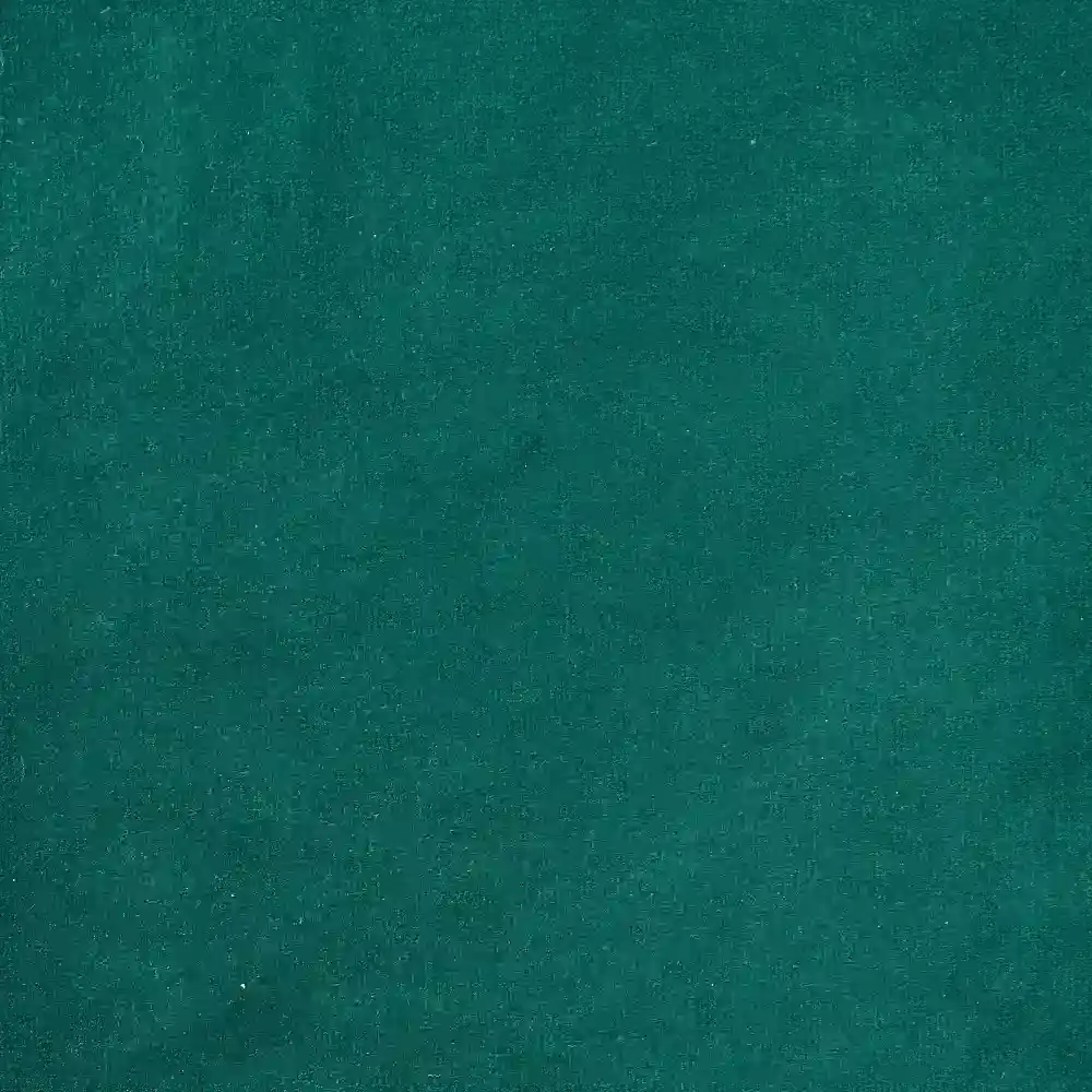 Kelly Peacock Blue Velvet Ottoman 