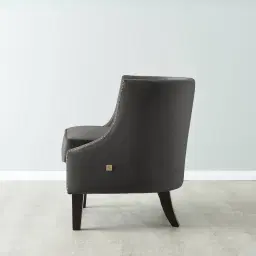 Vogue Charcoal Velvet Chair