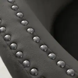 Vogue Charcoal Velvet Chair