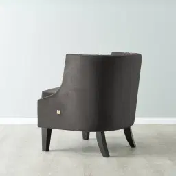 Vogue Charcoal Velvet Chair