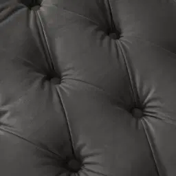 Vogue Charcoal Velvet Ottoman