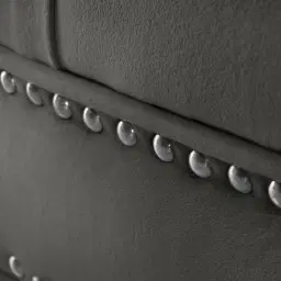 Vogue Charcoal Velvet Ottoman