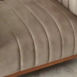 Astoria III Beige Velvet Occasional Chair