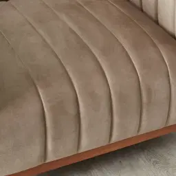 Astoria III Beige Velvet Occasional Chair