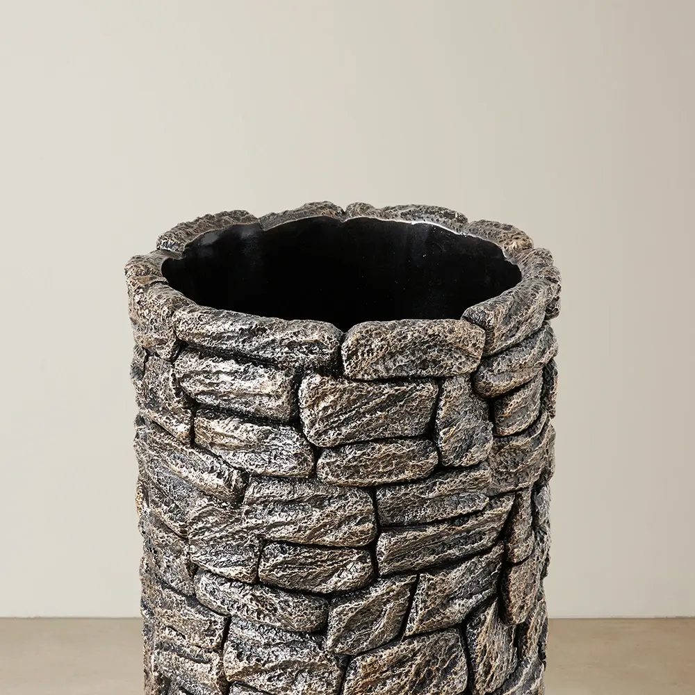 Atlas Antique Gold Vase