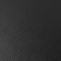 Regal Black Leather Single Seat Sofa