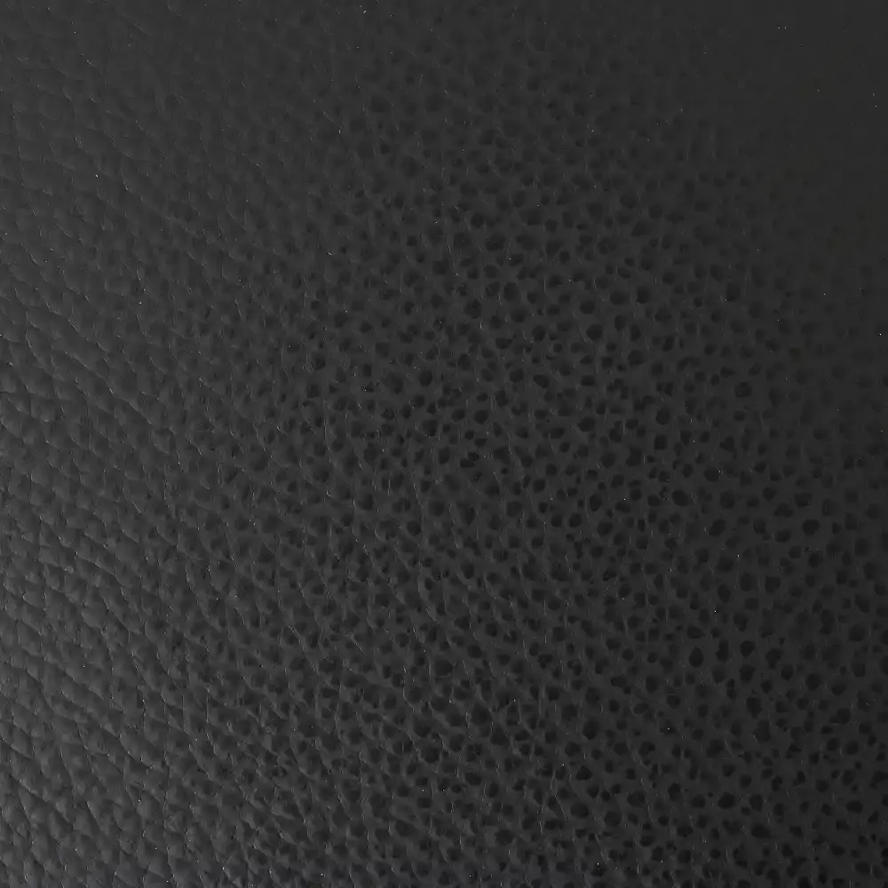 Regal Black Leather Single Seat Sofa