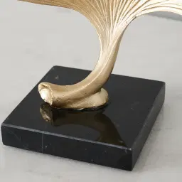 Cora Ginkgo With Marble Base - Medium