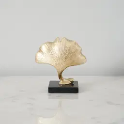 Cora Ginkgo With Marble Base - Medium