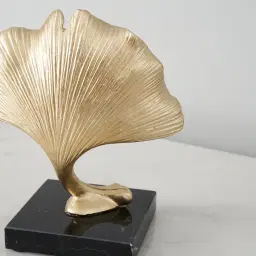 Cora Ginkgo With Marble Base - Medium