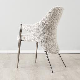 Selma Granite Boucle Dining Chair 