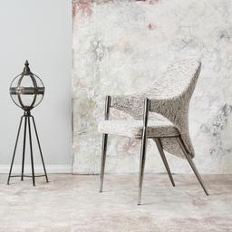 Selma Granite Boucle Dining Chair 