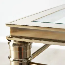 Pavel Gold Side Table