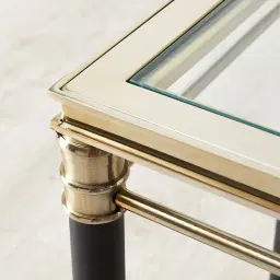 Pavel Gold Side Table