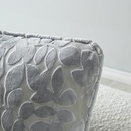Vesper Silver Grey Velvet  Cushion 50x50
