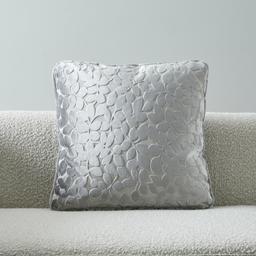 Vesper Silver Grey Velvet  Cushion 50x50