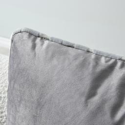 Vesper Silver Grey Velvet  Cushion 50x50