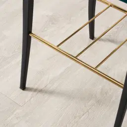 Valerie Peacock Blue Velvet Bar Stool 