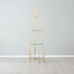 Ruby Tiered Shelf - Gold