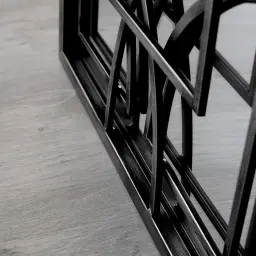 Buchannan Rectangle Mirror - Black