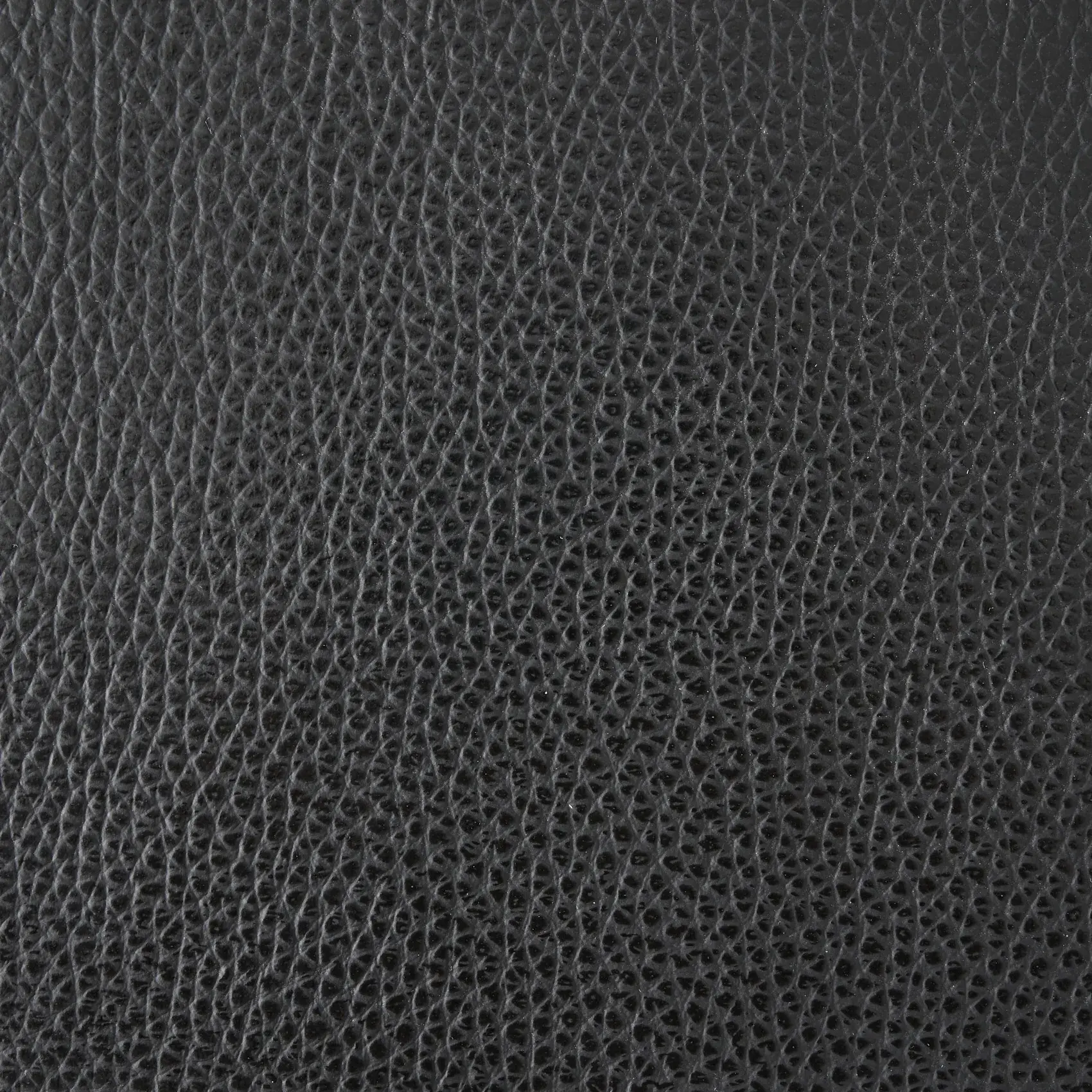 Russell Black Leather 3-Seater Sofa 