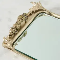 Antique Floral Tray